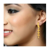 Vighnaharta Everyday wear alloy Gold Plated Bali, Bali jhumka, Hoop Earring, Dangle Earring, Earring for Women and Girls VFJ1515ERG - Golden