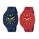 Hala - Multicolor Silicon Analog Men's Watch