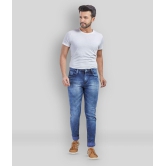 HJ HASASI - Blue Cotton Blend Slim Fit Men's Jeans ( Pack of 1 ) - None