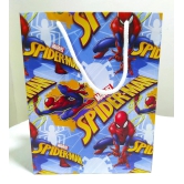 Spiderman Theme Paper Bags  (23x18x10cm)(Pack of 10)