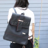Black Backpack Bag -  For Women | Girls | Office | Casual -13 Inch