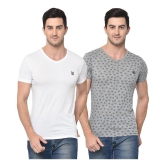 Vimal Jonney Cotton Multi Solids T-Shirt - None