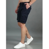 Paul Street Navy Linen Mens Shorts ( Pack of 1 ) - None