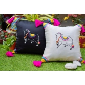 Pichwai Cow Cushion Cover