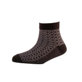 Men Pack Of 2 Patterned Cotton Ankle Length Socks