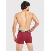 Fuaark Maroon Ultra Soft Modal Modal Mens Trunks ( Pack of 1 ) - None