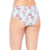 Clovia Multicolor Clovia Panty Cotton Printed Womens Hipster ( Pack of 3 ) - None