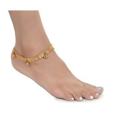 AanyaCentric - Yellow Anklets ( Pack of 2 ) - Yellow