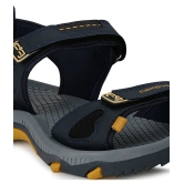 Campus - Navy Mens Floater Sandals - None