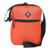 MIKE 5 Ltrs Orange Polyester College Bag - Orange