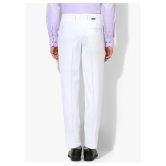 Hangup White Regular -Fit Trousers - None