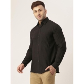 KLOSET By RIAG 100% Cotton Regular Fit Solids Full Sleeves Men's Casual Shirt - Black ( Pack of 1 ) - None