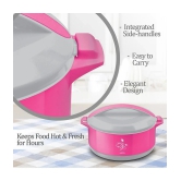 Milton Divine Jr Inner Steel Casserole Gift Set of 3, Pink - Pink