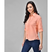 FUNDAY FASHION Women's Solid Casual Full Sleeve Rayon Regular Fit Shirt