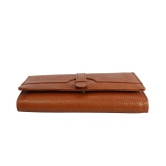 Women Trendy Brown Genuine Leather Wallet (PDS/LDB/23/0006P)