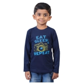 Soft Apparels Boys Printed Cotton T-Shirt (Full Sleeve) - Pack of 3 - None