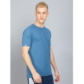 Technosport Light Blue Polyester Slim Fit Men's Sports T-Shirt ( Pack of 1 ) - None