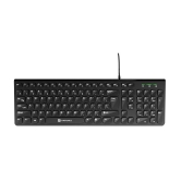 Portronics - Black USB Wired Desktop Keyboard