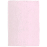 HOMETALES - Flannel Solid Double Blanket ( 220 cm x 210 cm ) Pack of 1 - Pink - Pink