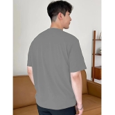 clafoutis Cotton Relaxed Fit Printed Half Sleeves Mens Polo T Shirt - Grey ( Pack of 1 ) - None