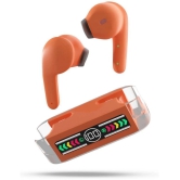 VERONIC Max Bluetooth True Wireless (TWS) In Ear 30 Hours Playback Fast charging,Powerfull bass IPX4(Splash & Sweat Proof) Orange