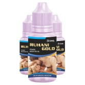 DHA Ayurveda Ruhani Gold- Men Power Herbal Massage Oil 60 ml Pack of 3