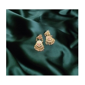 Gilher Present Beautiful Real look Traditional Jadau Earrings for Women And Girl. - Golden