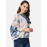 ALL WAYS YOU Women Top Crepe fabric  Blue XS