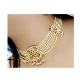 gilher - Gold Alloy Necklace ( Pack of 1 ) - Gold