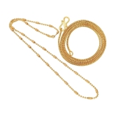 AanyaCentric Combo of 2 Gold Plated 22inches Long Fashion Chain - None