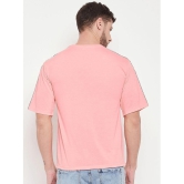 AUSTIZ - Peach Cotton Blend Regular Fit Mens T-Shirt ( Pack of 1 ) - None