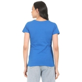 Sugr - Cotton Blend Regular Blue Women's T-Shirt ( Pack of 1 ) - None