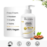 Paraben Free Keratin Shampoo With Argan Oil & Biotin For Smooth, Glossy & Shiny Hair (190 ML)