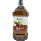 Farm Naturelle Organic Mustard Oils. The Finest-FSSAI & Certified Organic Cold Pressed Virgin (Kachi Ghani) Mustard Cooking Oil (2 LTR X 4 ) +3, 55g Honey