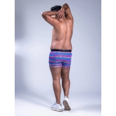 Men's Boxer-briefs - Botswana Blues-L