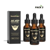 Smartdrops - 30mL Promotes Beard Growth Beard Oil ( Pack of 3 )