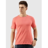 Bene Kleed - Peach Cotton Blend Regular Fit Mens T-Shirt ( Pack of 1 ) - None