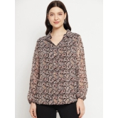 Paisley Printed Smart Opaque Georgette Casual Shirt