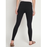 SELETA - Black Cotton Women's Leggings ( Pack of 1 ) - None