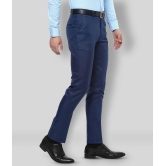 Inspire Clothing Inspiration - Blue Polycotton Slim - Fit Men''s Formal Pants ( Pack of 1 ) - None