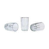 Somil Drinking Glass Glass Glasses Set 250 ml ( Pack of 4 ) - Transparent