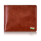 HAMT - Brown Leather Men''s Regular Wallet ( Pack of 1 ) - Brown