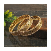 Jewar Mandi - Gold Kada Set ( Pack of 1 ) - None