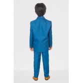 DKGF Fashion - Turquoise Polyester Boys Suit ( Pack of 1 ) - None