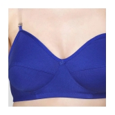 TCG Pack of 2 Cotton Blend Non Padded Womens Everyday Bra ( Blue ) - None