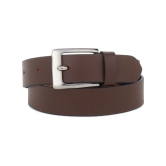 Zacharias Boys Genuine Leather Belt for kids kb-009_Brown (Pack of 1) - None