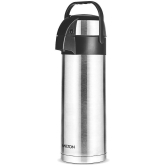 Milton Beverage Dispenser 4500 Stainless Steel for serving tea and coffee, 4250 ml, Silver - Silver