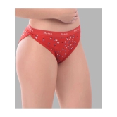 Madam Red PANTY Modal Printed Womens Hipster ( Pack of 1 ) - None