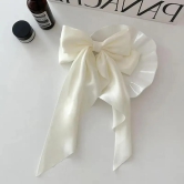 The Classic Bow-White