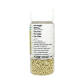 Puramio Golden Vermicelli Sprinkles With (Real Silver Vark) For Cake Decoration, 50 gm